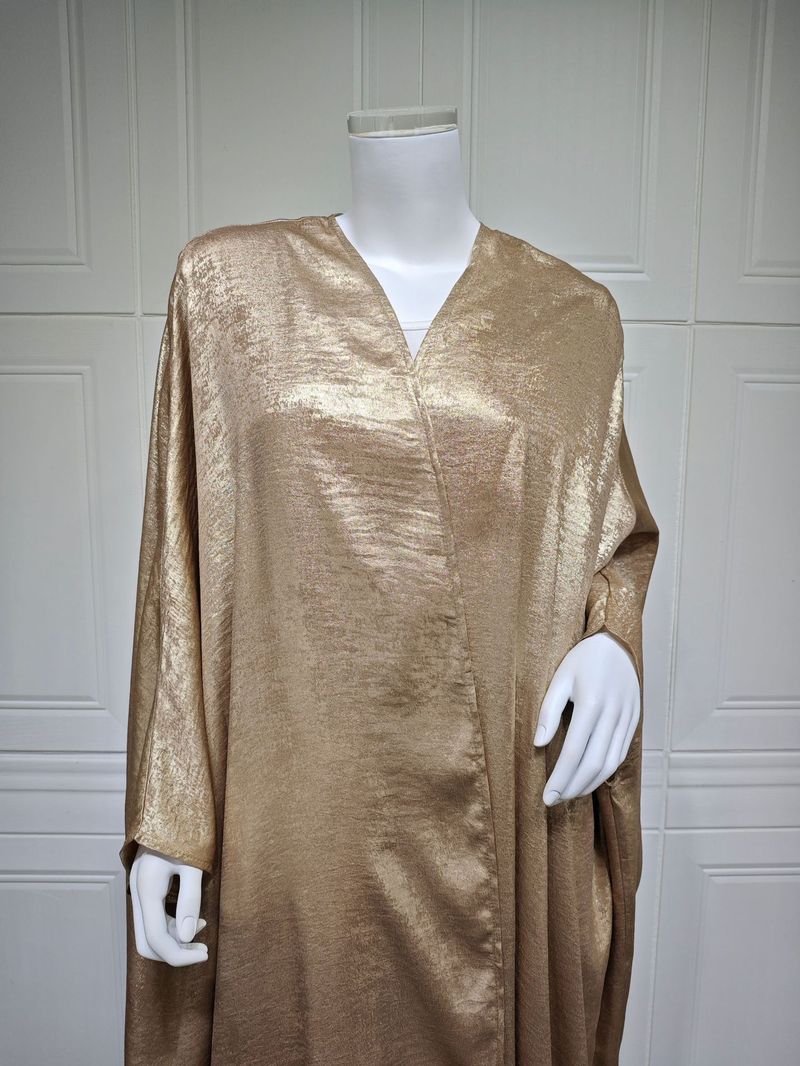 Dameskleding Mode Gewaad Dubai Grote Maat Cardigan Moslim_voghion.com