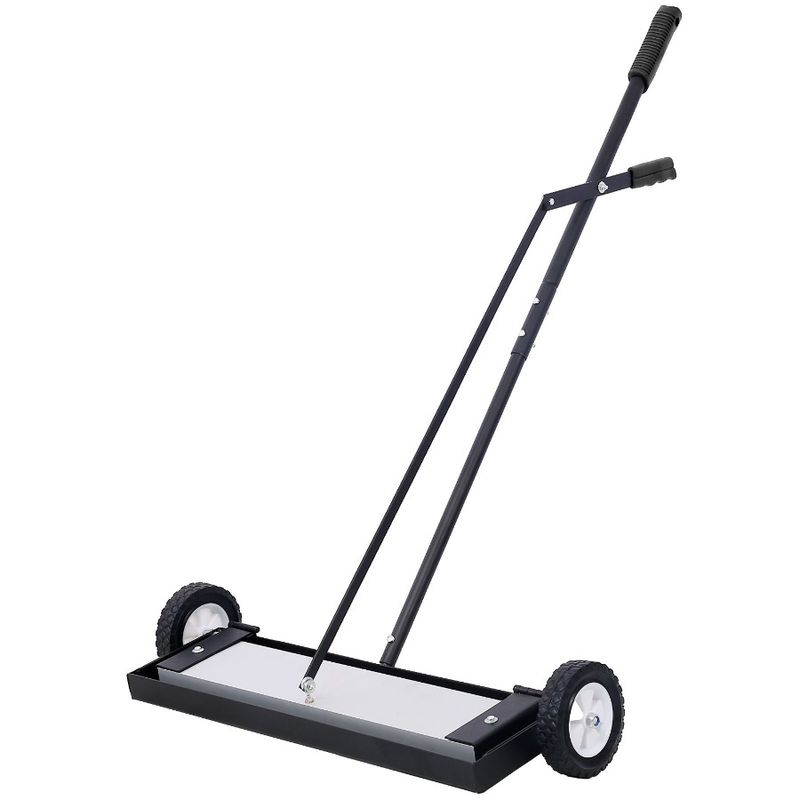 Sweeper Heavy With Magnetic 24'' For Capacity Pound Screws Rolling Duty Needles Release Nails 100 Collection PickUp PushType_voghion.com