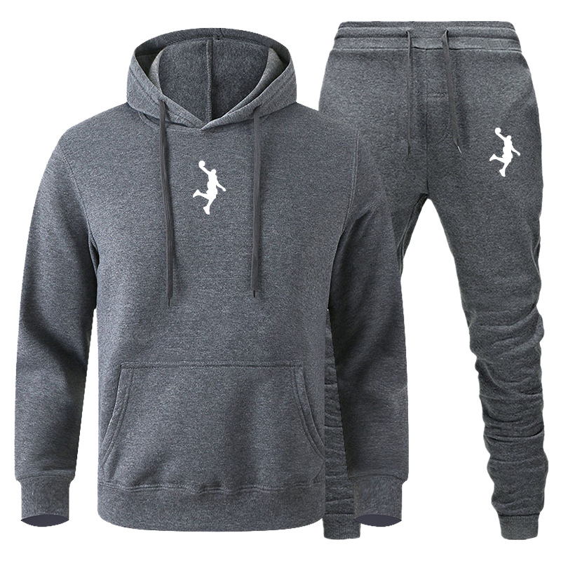 Ensemble de pulls pour hommes, vêtements de sport décontractés, ensemble de pulls pour couple à manches longues automne et hiver, ensemble de pantalons de salle de bain deux pièces_voghion.com