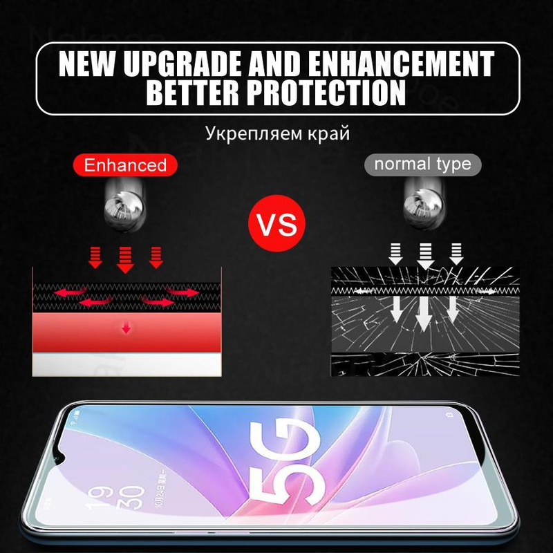 9999D vetro protettivo completo per OPPO A36 A56 A57 A57E A58 A58X protezione dello schermo temperato A17 A17K A76 A77 A95 A96 A97 pellicola di vetro_voghion.com