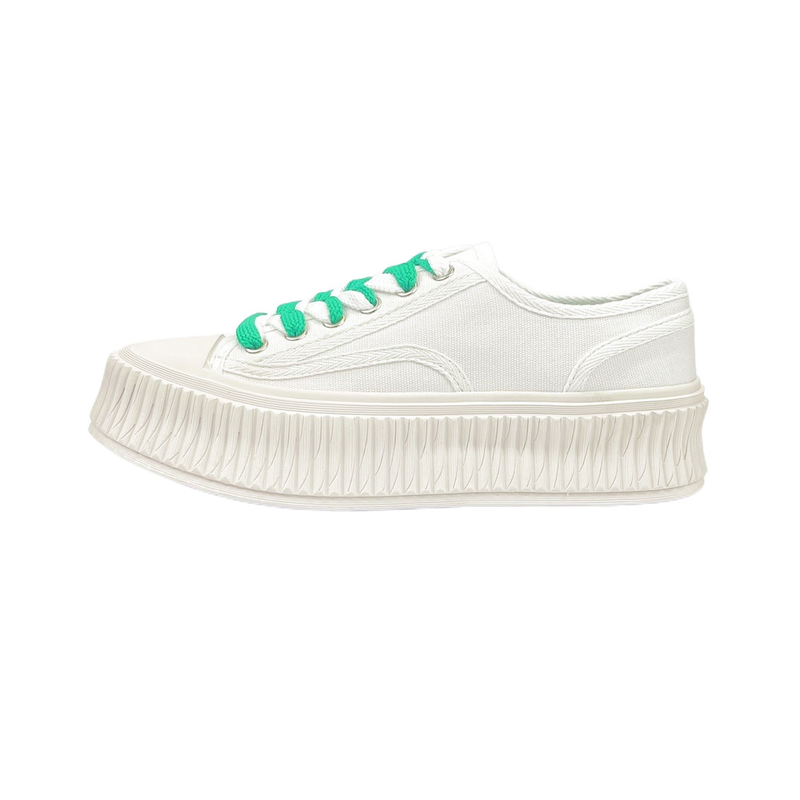 2022 New Summer Height-Increasing Cookie For Women Thick-Soled Platform Canvas Sports Casual Shoes_voghion.com