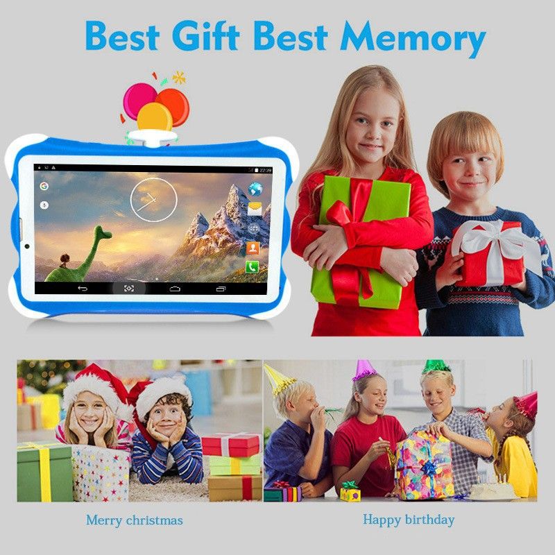 7-Zoll-Kinder-Tablet mit Anruffunktion – Android OS, Dual-SIM, WLAN, Kindersicherung, stoßfeste Hülle_voghion.com