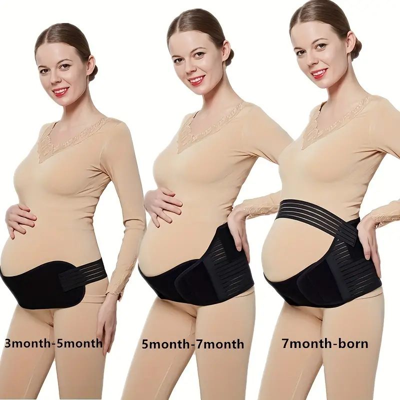 Cintura di sostegno per la pancia per donne incinte, da metà a fine gravidanza, regolabile, cintura di sostegno per la vita in gravidanza, cintura di sostegno per la gravidanza in velcro_voghion.com