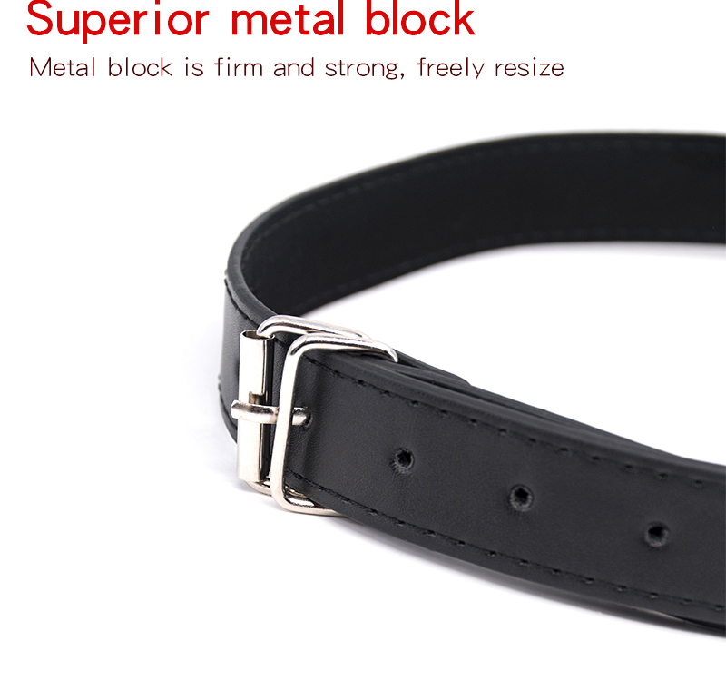 Mouth Gag Silicone Extender Ball Oral Fixation Erotic Toys PU Harness Strap Belt Bdsm Bondage Costume Face_voghion.com