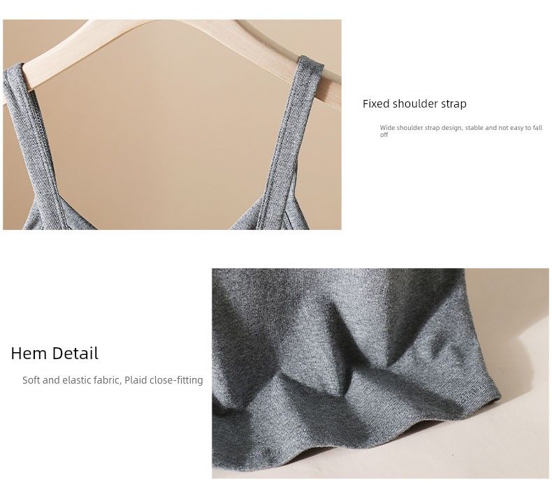 Internet Celebrity Integréiert Kabellos Studenten Dënn Hosenträgerweste_voghion.com