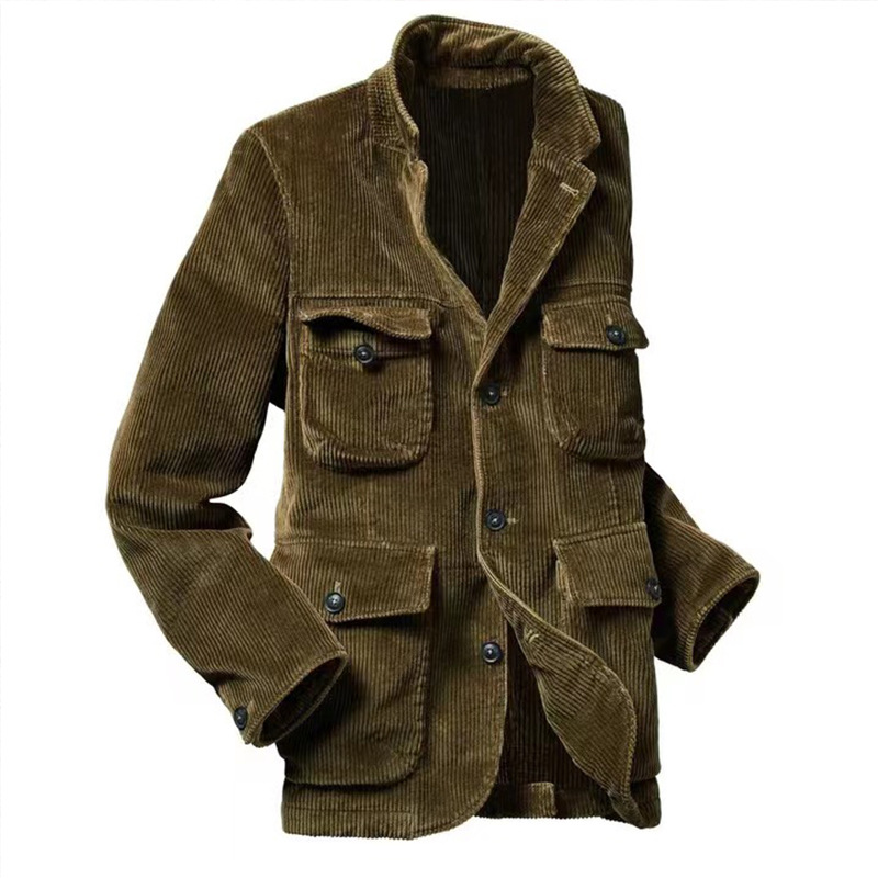Abbigliamento da uomo Cappotto da uomo Cappotto da uomo con giacca in tinta unita moda casual_voghion.com
