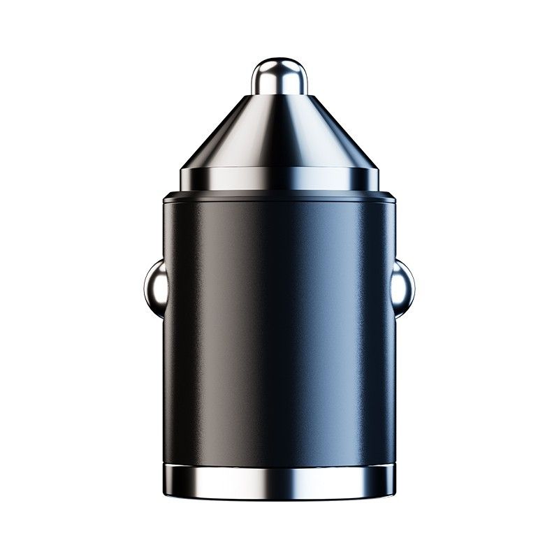 Autoladegeräte Verstecktes Mini-Pull-Ring-Autoladegerät Huawei 100 W Super Flash Charge PD30 W + QC3.0 Metall-Autoladegerät_voghion.com