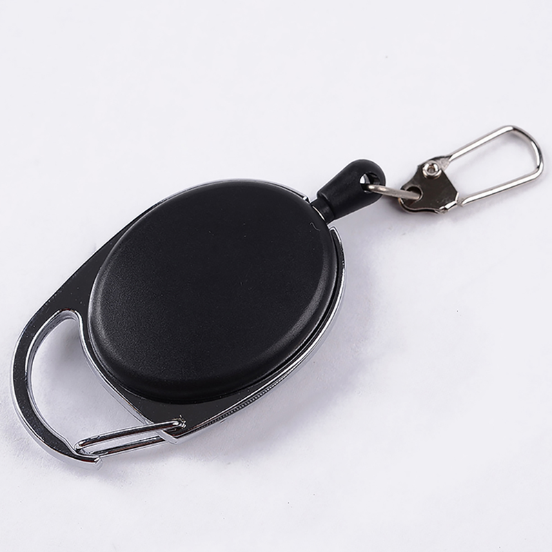 SportLife Durevole Corda di Nylon Anti Perso Portachiavi Rinculo Clip Retrattile Portachiavi Esterno_voghion.com
