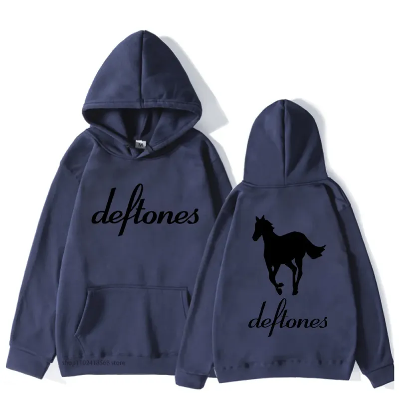 Herren Hoodies Deftones Hoodie Hip Hop Herren um das Fell Tour Band Sweatshirt Goth Retro Grunge Pullover für Männer_voghion.com