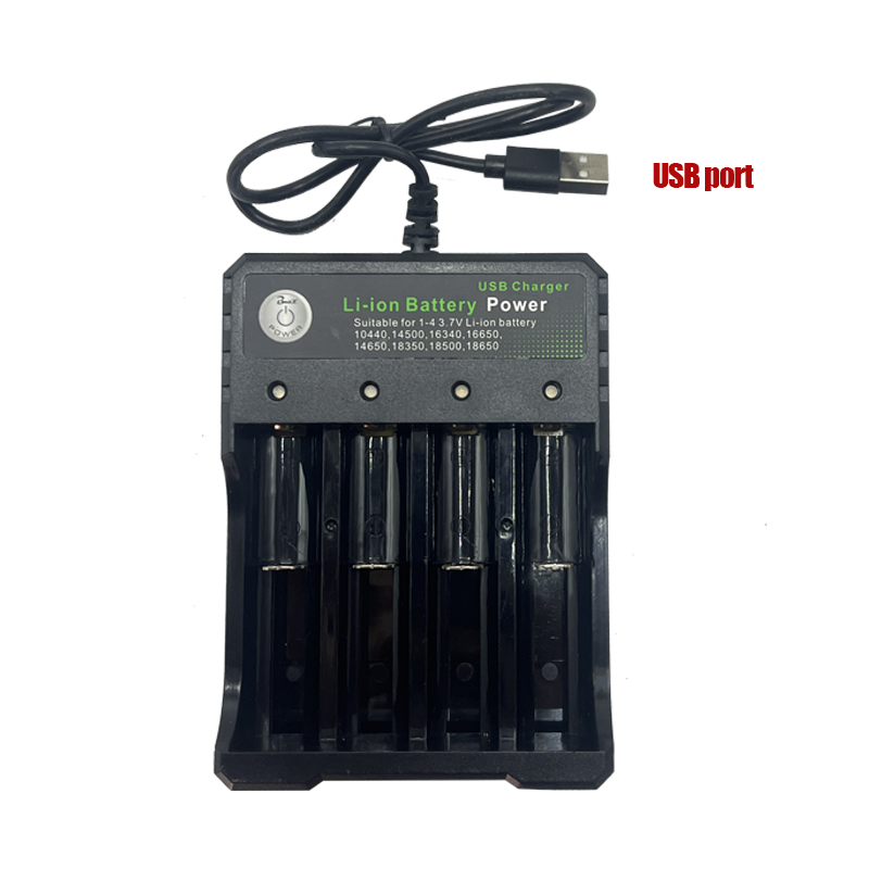 Επαναφορτιζόμενη μπαταρία 18650 3.7V 18650 600mAh χωρητικότητας Li-ion επαναφορτιζόμενη μπαταρία για φακό, φακό, μπαταρία + φορτιστής_voghion.com