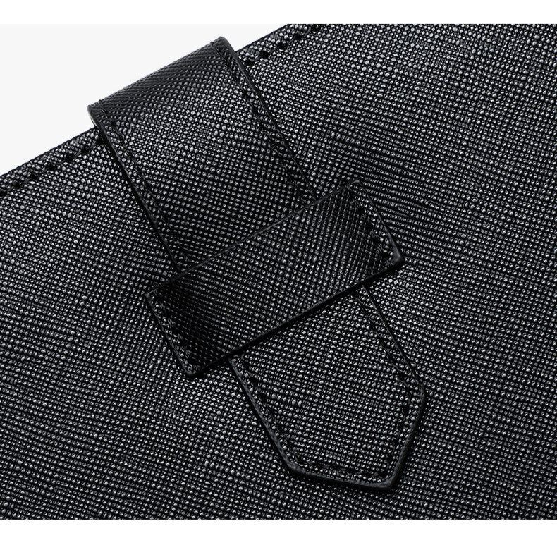 Women's Wallet & Card Cases Rfid Antimagnetic Passport Bag Zipper Buckle Certificate Bag Passport Holder Multifunctional Long Ladies Wallet_voghion.com