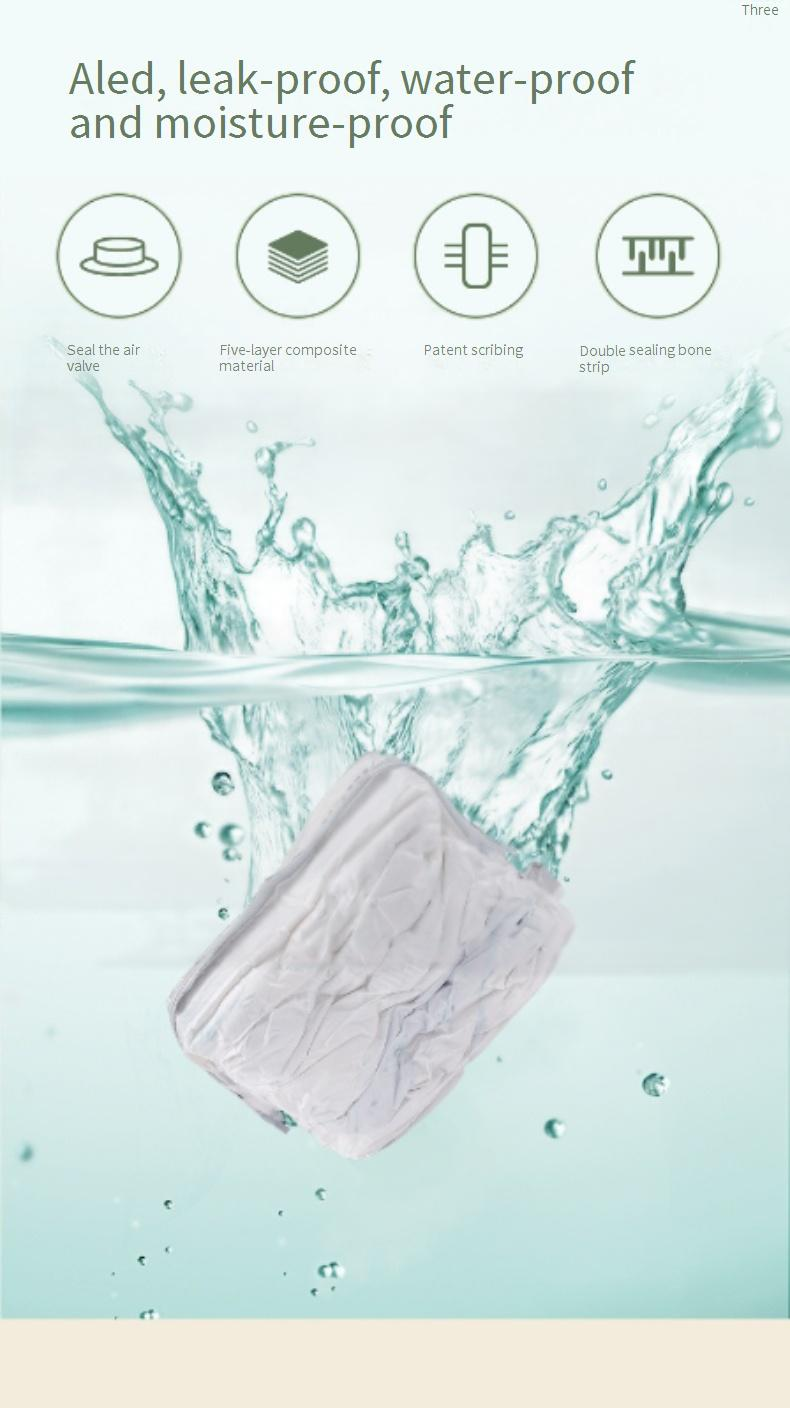 Sacchetti sottovuoto per vestiti e coperte - Sacchetti a compressione ad alta capacità (chiusura extra spessa e resistente - Organizer salvaspazio)_voghion.com