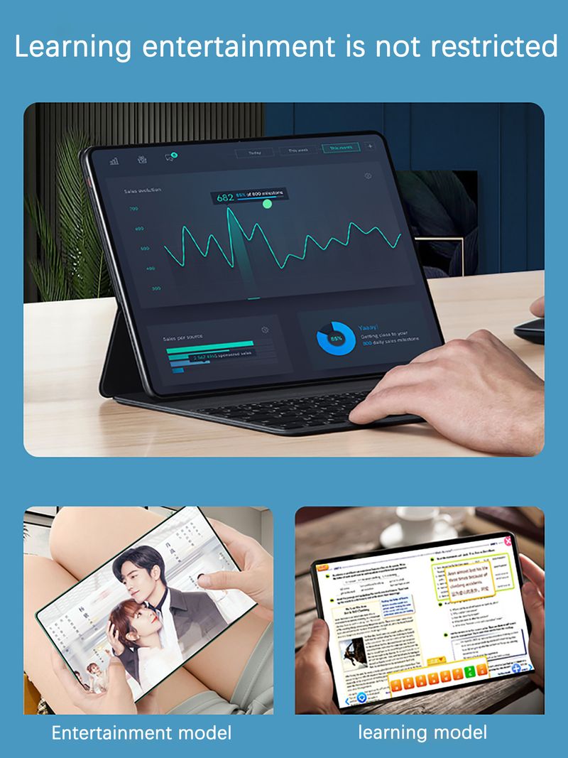 Tablets Neue 10-Zoll-Tablet-Computer-Lernmaschine 4G Vollnetzwerk 5GWIFI E-Commerce_voghion.com