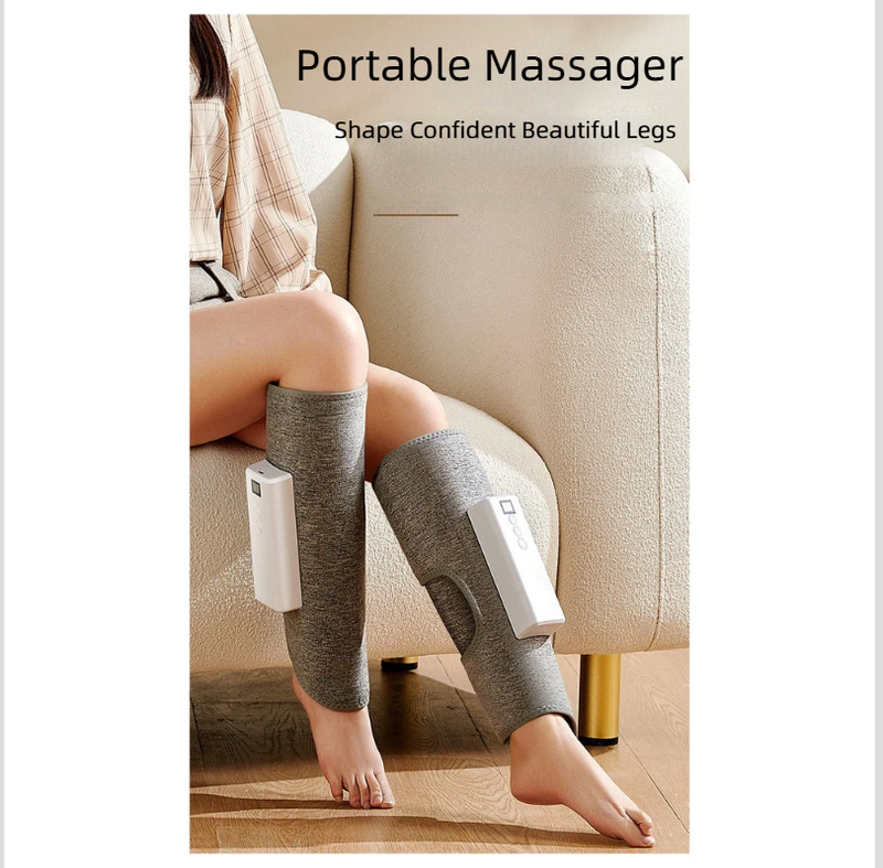 Elektrische Beinheizung mit Meridianmassage, vollautomatische Luftdruckmassage zur Wadenmassage für Männer und Frauen_voghion.com
