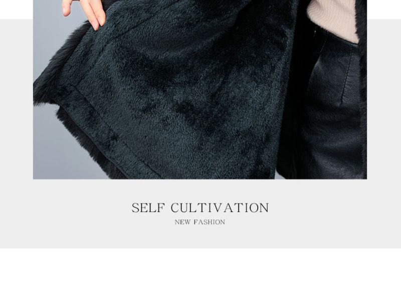 Cappotto cardigan scozzese con collo a scialle e cappuccio in pile ispessito_voghion.com