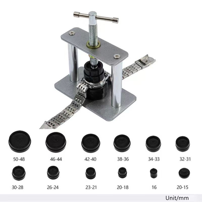 Watch Repair Tool Simple Iron Support Table Gland Mechanical Quartz Watch Gland Machine Rear Cover Battery Replacement Tool_voghion.com