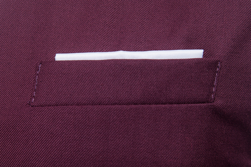 Herrenbekleidung Slim-Weste für Herren, einfarbig, Trauzeugenweste_voghion.com