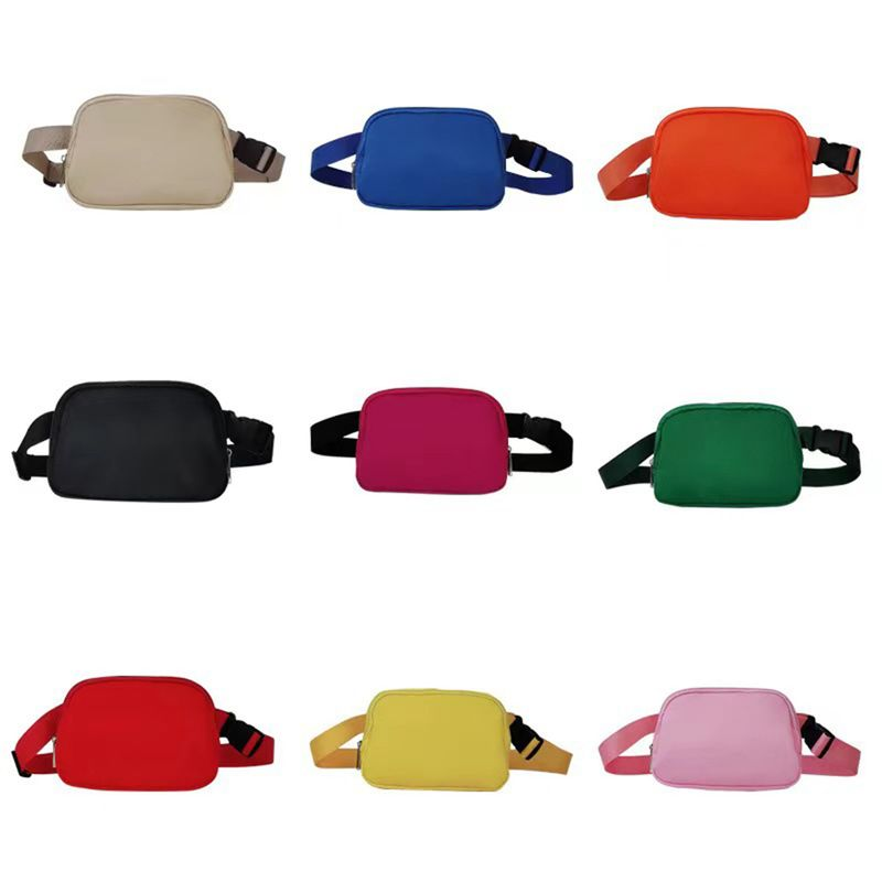 Lihao Unisex Gym Bag Adjustable Buckle Strap Large Capacity Multipurpose Sport Waistbag Fanny Pack for Sports-Khaki_voghion.com