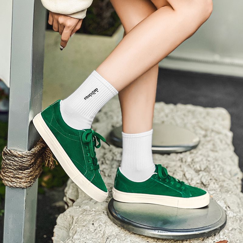 Board 2025 Spring New Men's And Women's Low Top Casual Korean Version Student Versatile Canvas Shoes Frosted Anti Velvet_voghion.com