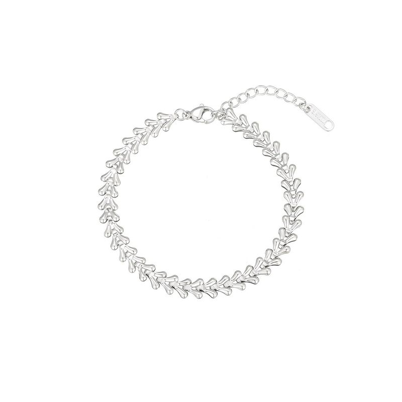 Collana con catena cubana a spiga di grano, stile autunno inverno, moda, minimalista, trendy, versatile e personale._voghion.com