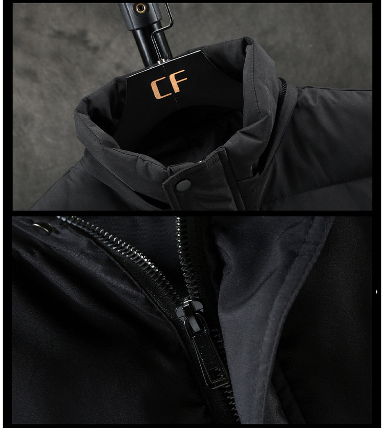 Abbigliamento da uomo autunno e inverno stile coreano slim fit gilet da uomo di alta qualità stile coppia da uomo gilet in cotone spesso esterno_voghion.com
