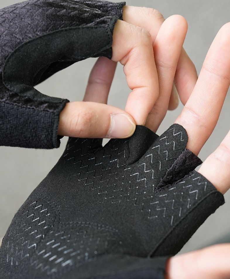 Riding Gloves For Summer Road Semi Finger Mountain Biking, Men's And Women's Cycling, Sun Protection, Shock Absorption,_voghion.com