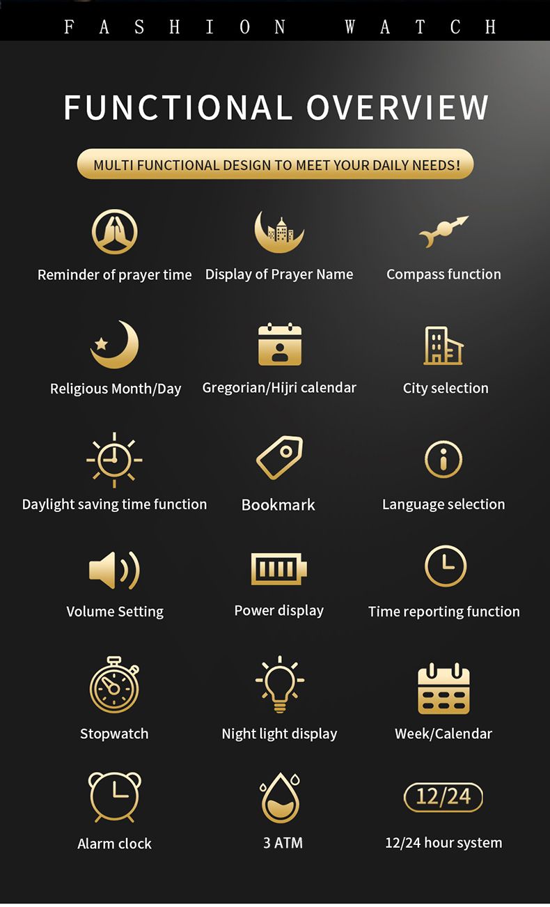 Orologio da polso digitale di lusso da uomo, orologio da polso alla moda, orologio antiurto con conto alla rovescia, impermeabile, con data e settimana, orologio da uomo_voghion.com