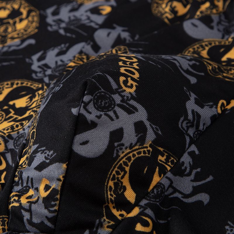 Overseas Platform 10-Pack Gold Men's Boxer Briefs Large Size Youth Printed Underwear_voghion.com
