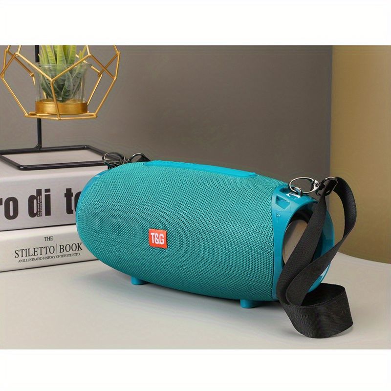 TG534 Çift Hoparlörlü Taşınabilir Kablosuz Stereo Hoparlör, Cep Telefonu/Tablet/TV'yi Bağlayın, Müzik Hoparlörü Tak-Çıkar Kart U Disk Desteği_voghion.com