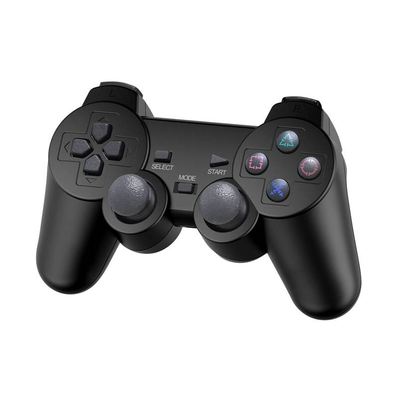 Controle sem fio PS2 3 em 1 2.4G Controle de jogo PS3/PC com vibração P2 3 em 1_voghion.com
