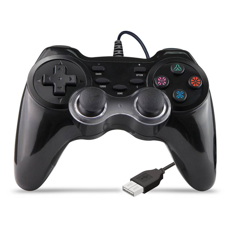 PS4 kontroller PS3 kapcsoló PC PC360 Android multi az egyben vezetékes játékvezérlő_voghion.com