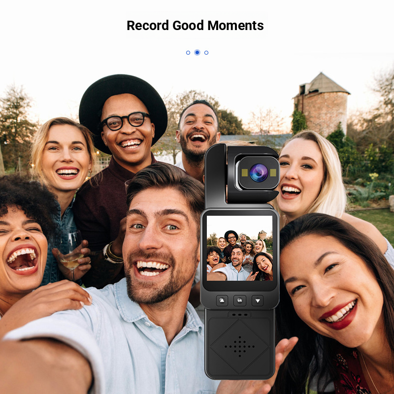 Portable WiFi Action Camera With Recording – 1080p HD Video, Night Vision, Built-in Mic, Ideal For Sports & Outdoor Adventures_voghion.com