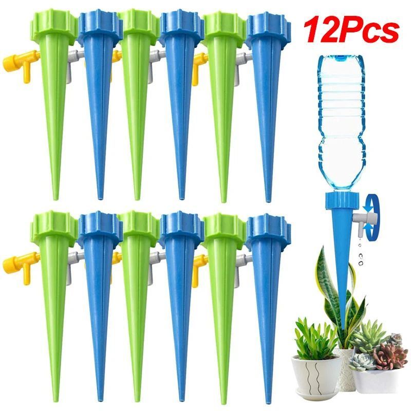 Automatic Drip Irrigation System Self Watering Spike For Flower Plants Greenhouse Garden Adjustable Auto Water Dripper Device_voghion.com