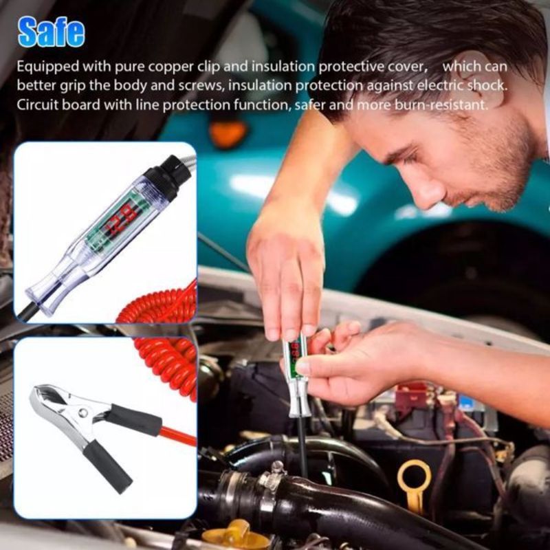 Tester digitale per circuiti di camion elettrici Tensione 6 Automotive 12 Test auto 24V Luce_voghion.com