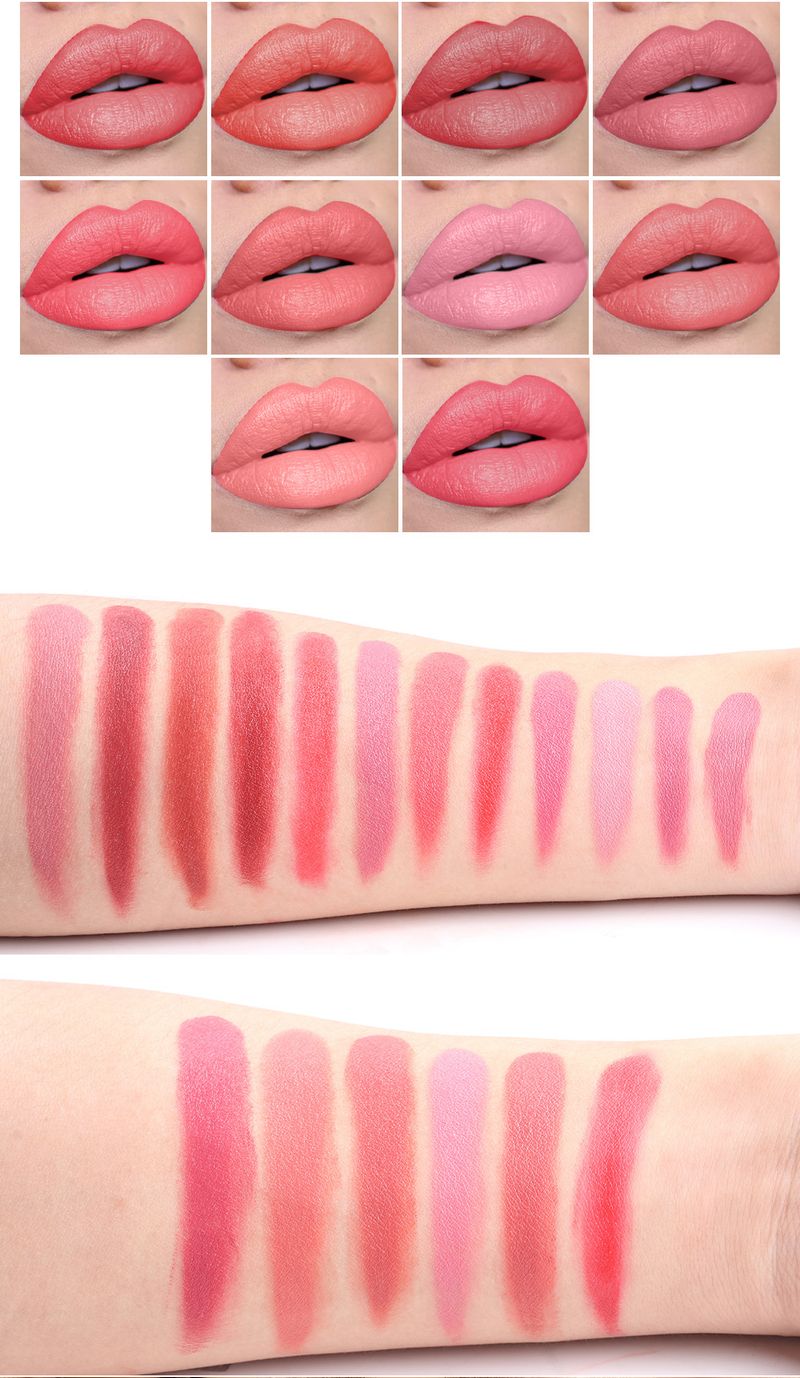 MISSROSE Moisturizing Non Fading Non Stick Cup Lipstick Tray Matte Matte Lipstick Set_voghion.com