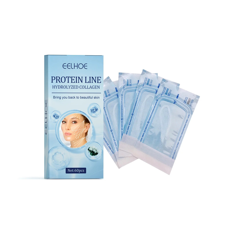 Linea proteica Collagene Assorbibile Lifting Filo Antirughe V-face Lifting Rassodante Schiarente Linee sottili Filler Viso Anti-invecchiamento_voghion.com