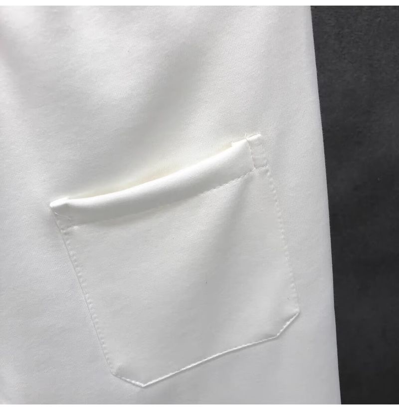 Pánské oblečení Jarní a podzimní splývavé ležérní kalhoty pro muže, trendy jednoduché jednobarevné elastické pasové rovné kalhoty se stahovací šňůrkou_voghion.com