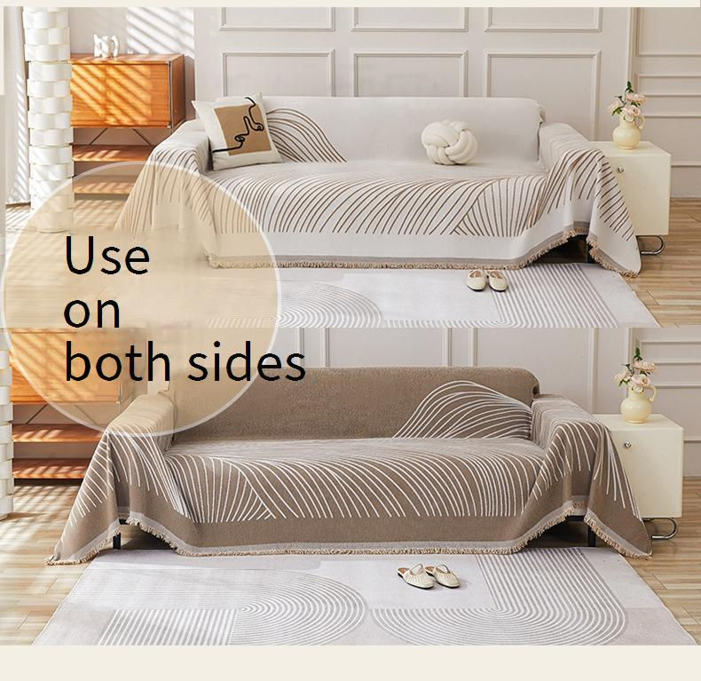Home Textile Chenille Sofa Towel Universal Sofa Cover Cloth For All Seasons All Inclusive One Piece Sofa Cover Sofa Cushion Dust Cover Towel_voghion.com