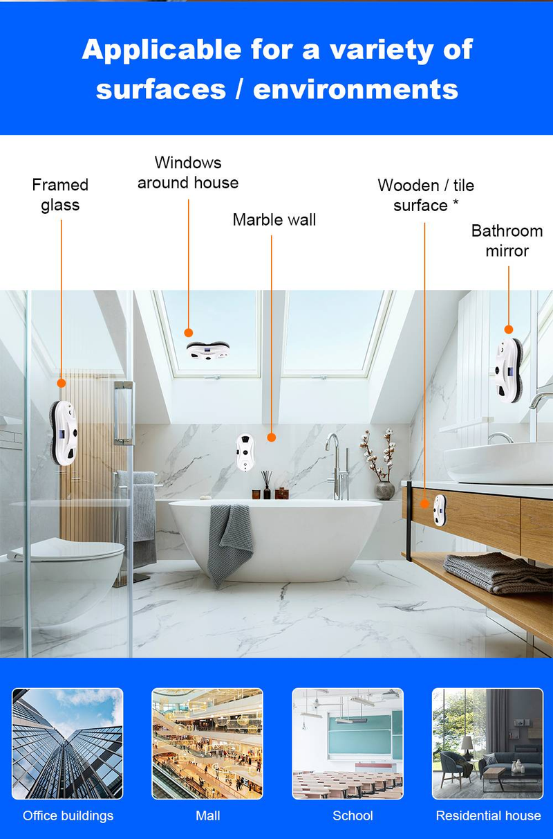 Robot lavavetri Liectroux YW610 con spruzzatura d'acqua a ultrasuoni, routing AI, serbatoio dell'acqua da 30 ml_voghion.com