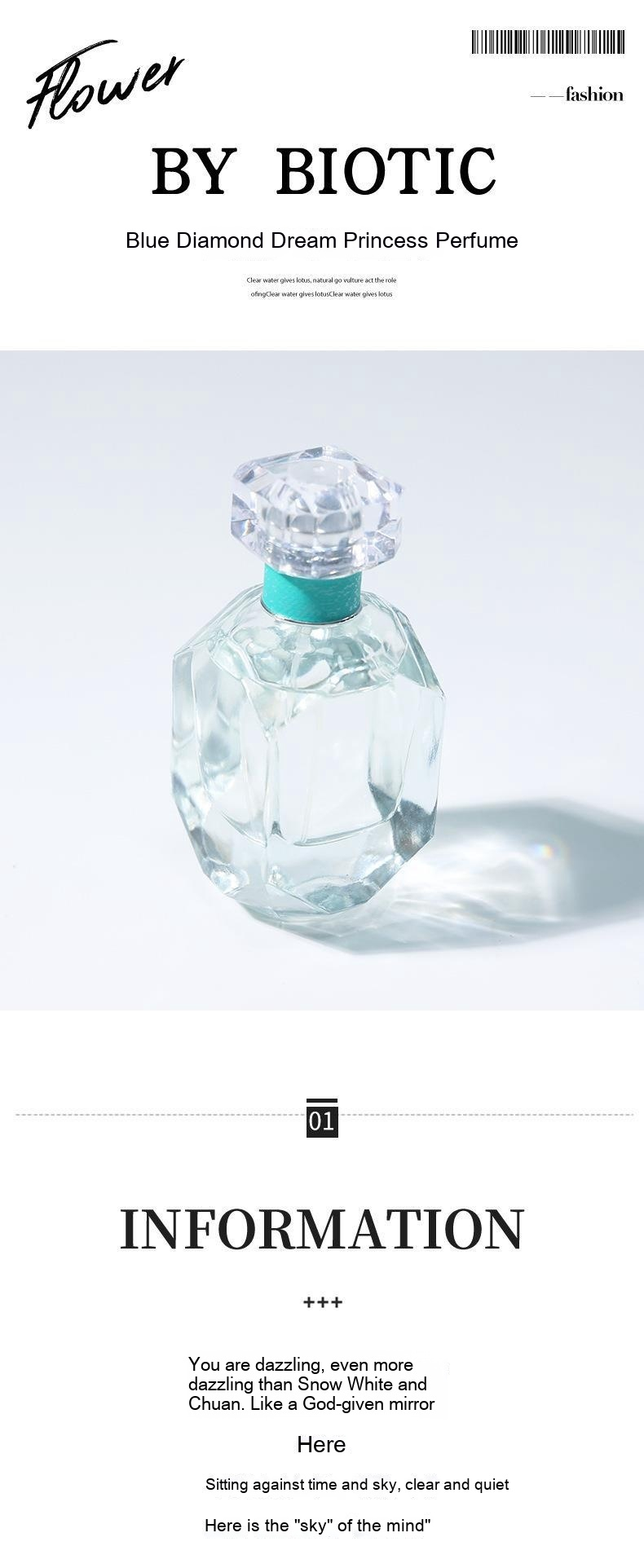 Kostenleistung Live-Übertragung des neuen gleichnamigen Blue Lady-Parfüms, anhaltend frischer und natürlicher Duft, Iris_voghion.com