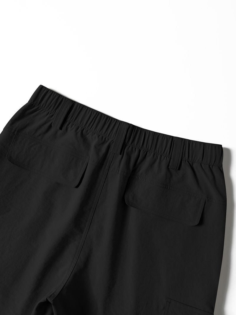 Taktische Cargohose für Herren, Arbeitshose für den Außenbereich mit mehreren Taschen, stylisch und strapazierfähig, gerade Passform, Freizeit- und Arbeitskleidung (Schwarz, Khaki, Dunkelgrau)_voghion.com