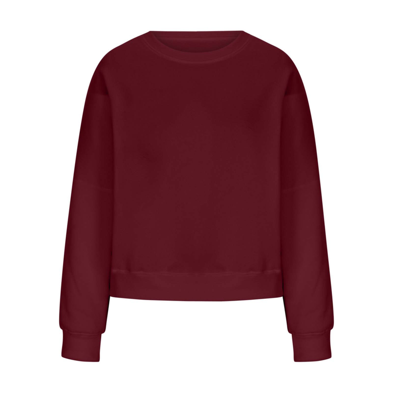 Weihnachten frauen kleidung Herbst und Winter Neue Stil Samt Heißer Verkauf Weihnachten Personalisierte Druck Mode Lose Sweatshirt Dropshipping_voghion.com