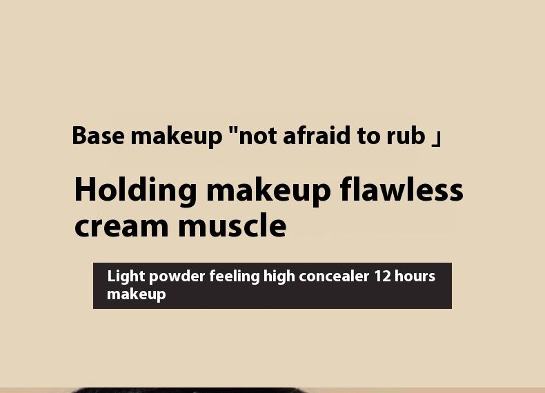 Leezi Kleine schwarze Flasche, Soft Mist Liquid Foundation, feuchtigkeitsspendend, hält ohne Make-up zu entfernen und hellt die Haut auf._voghion.com