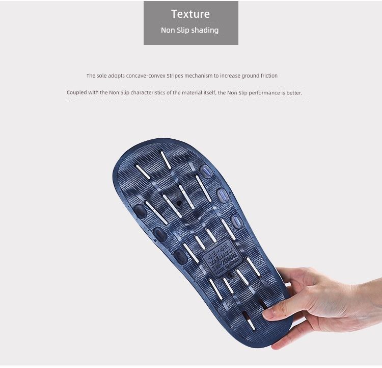 Smart Foot Light Magnetic Thick Sole Solid Color Bathroom Slippers_voghion.com