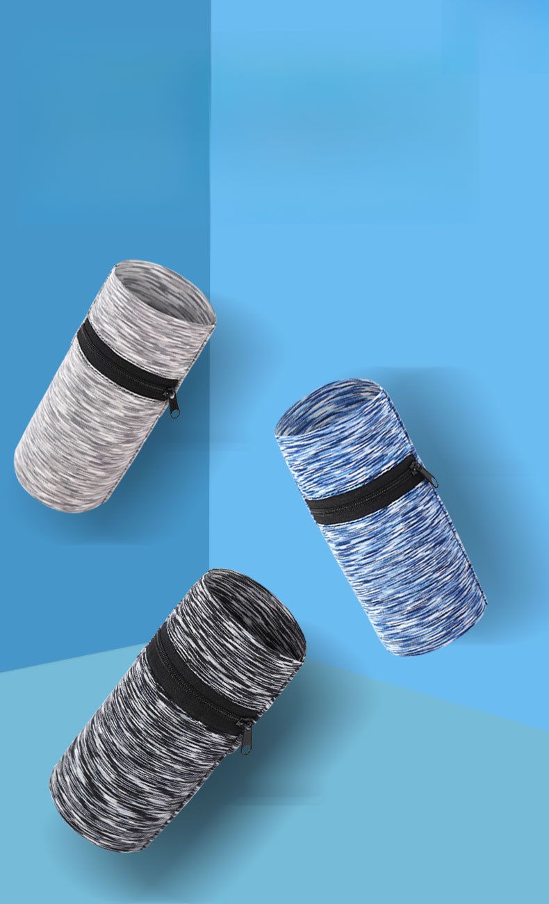 Spring And Summer New Sports Outdoor Running Fitness Wrist Zipper Design Quick-Drying Ice Silk Arm Bag_voghion.com