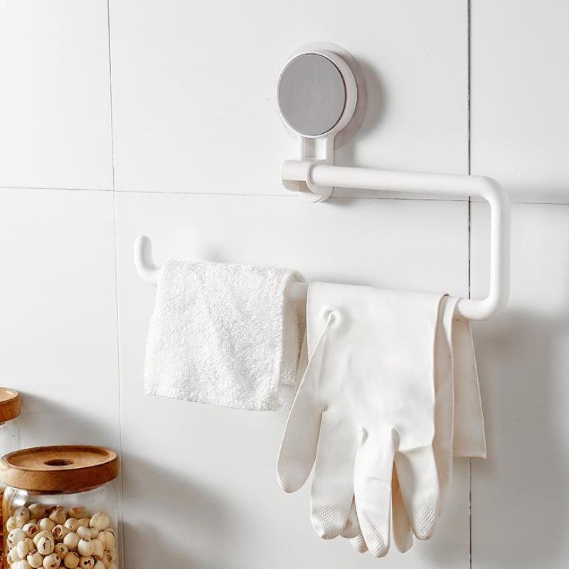 Badkamer Multifunctioneel Draaibaar Opbergrek Handdoekrek Papierrek Keuken en Badkamer Dubbel Gebruik Tissuerek Keukenbenodigdheden_voghion.com