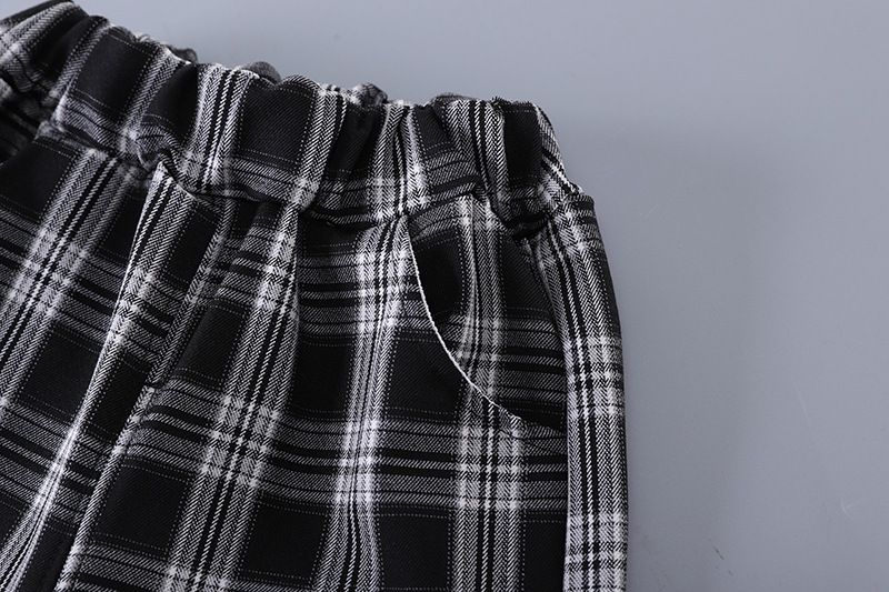 Baby Handsome Plaid Suit Three Piece Suit 2025 Spring And Autumn New Style Little Boy Gentleman Clothes Children Spring Suit_voghion.com