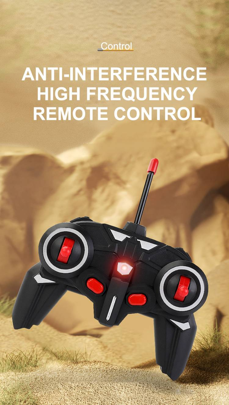 Brinquedo escavadeira de controle remoto com alça - 6 canais 2.4G com tração nas quatro rodas e veículo de engenharia em liga para crianças_voghion.com