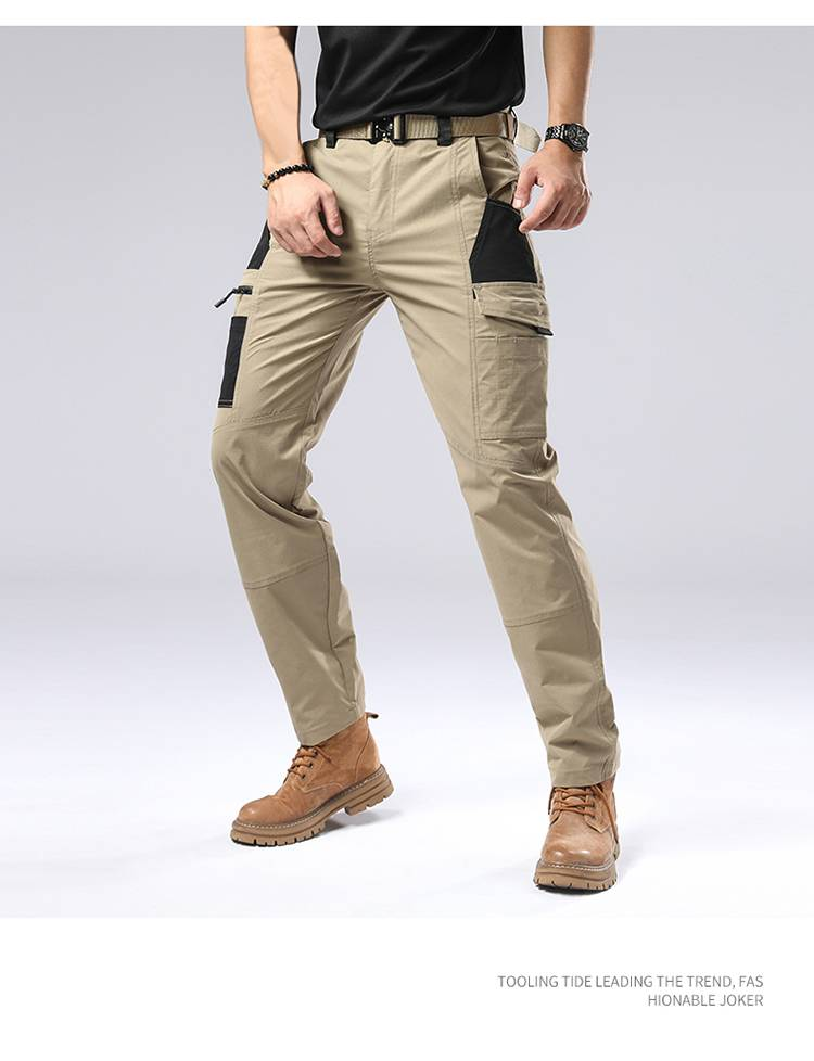 European Men's Tactical Cargo Pants - Ideal For Urban Explorations Must - Have Men's Utility Pants For European Travel And Daily Life_voghion.com