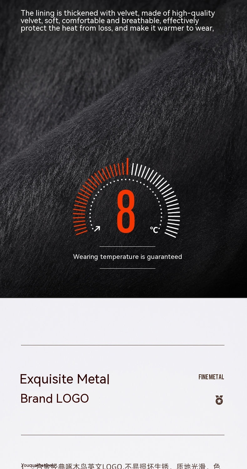 Hat, men's coldproof knitted plush thickened warm wool cotton hat, winter cycling windproof and cold hat_voghion.com